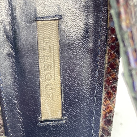 Uterque High Heels, Size -US 8/EU 39 Color- Blue. Good Condition. - Picture 6 of 7